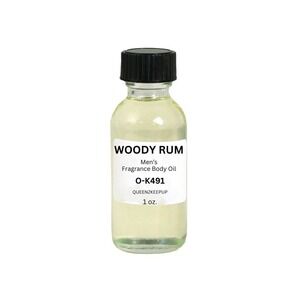 Woody Rum (Men) Body Oil 1 oz Fragrance All Natural Scent